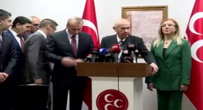 Bahçeli: ‘Recep Tayyip Erdoğan yalnız değildir'